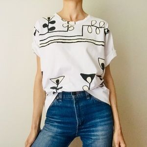 MARNI Graphic Print T-Shirt Medium